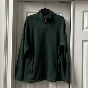 Vineyard Vines Half or Quarter Zip Pullover Long Sleeve Dark Green Shirt…